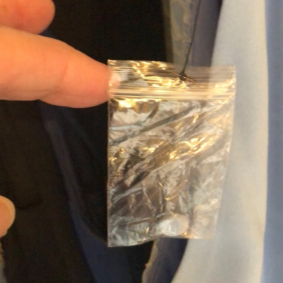 Beautiful blue with cream lace dress - Picture 7 of 10